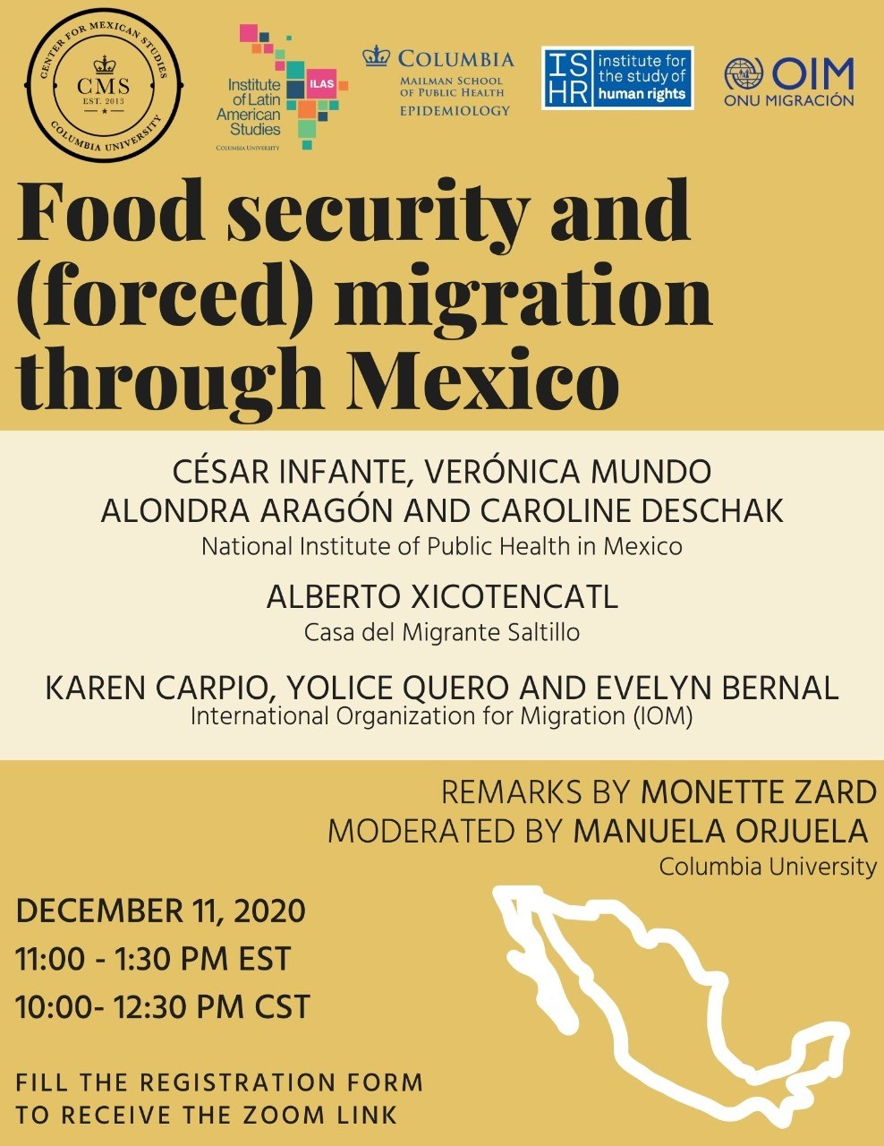 Food Security and Migration Through Mexico Event