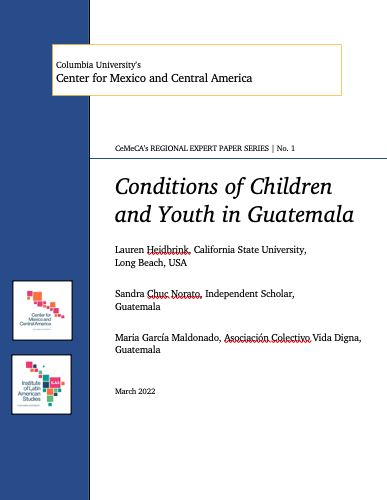 Cover: Conditions of Children and Youth in Guatemala