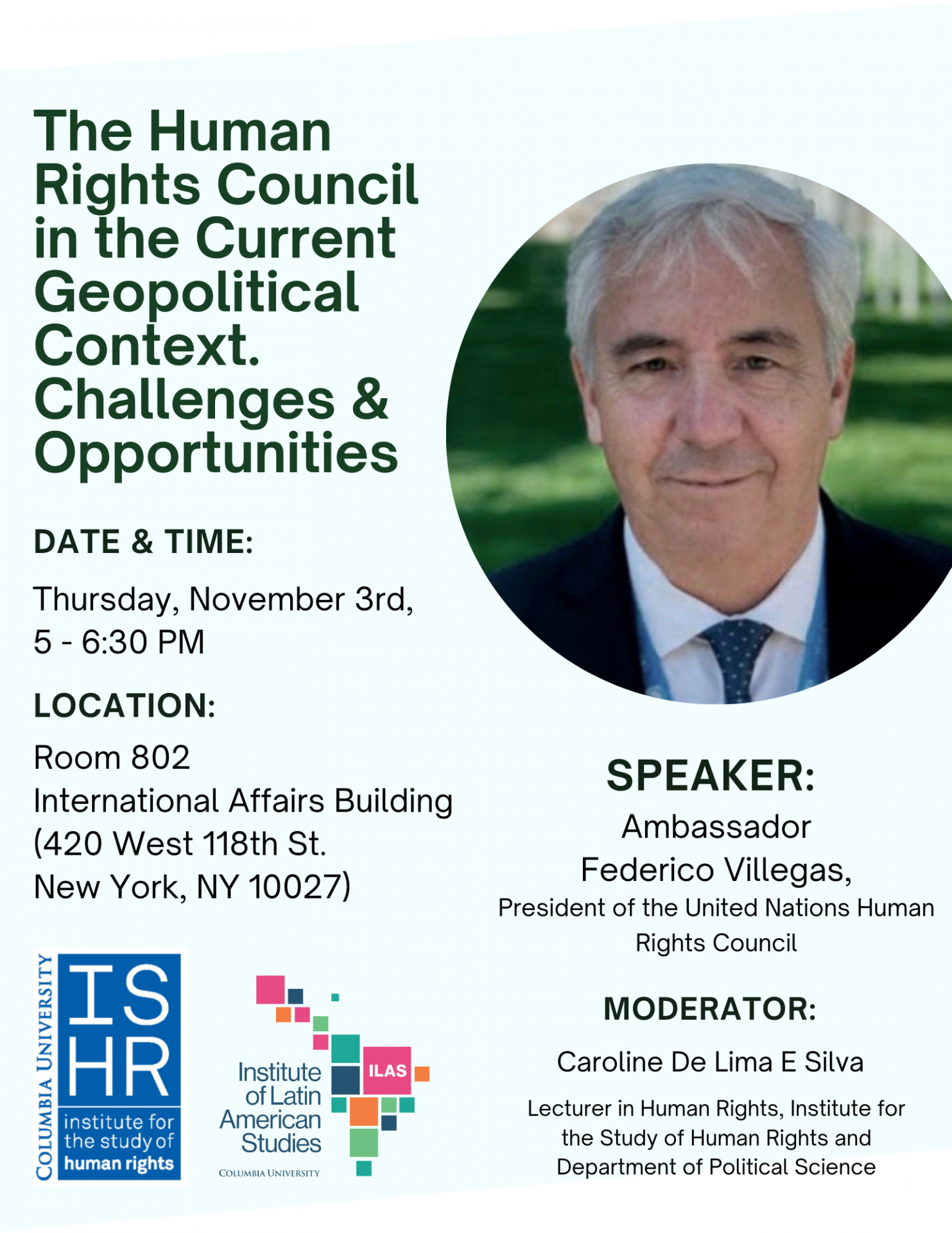 The Human Rights Council in the Current Geopolitical Context 51 The Human Rights Council in the Current Geopolitical Context | Institute of Latin American Studies