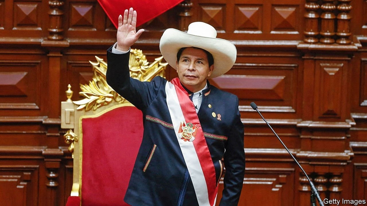 Castillo on his inauguration