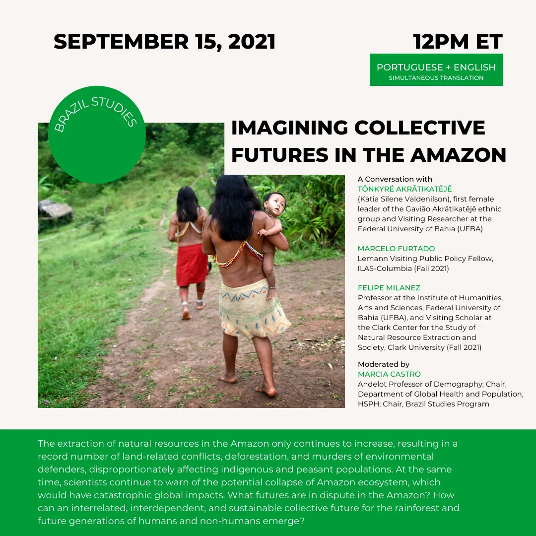 Flyer for the event