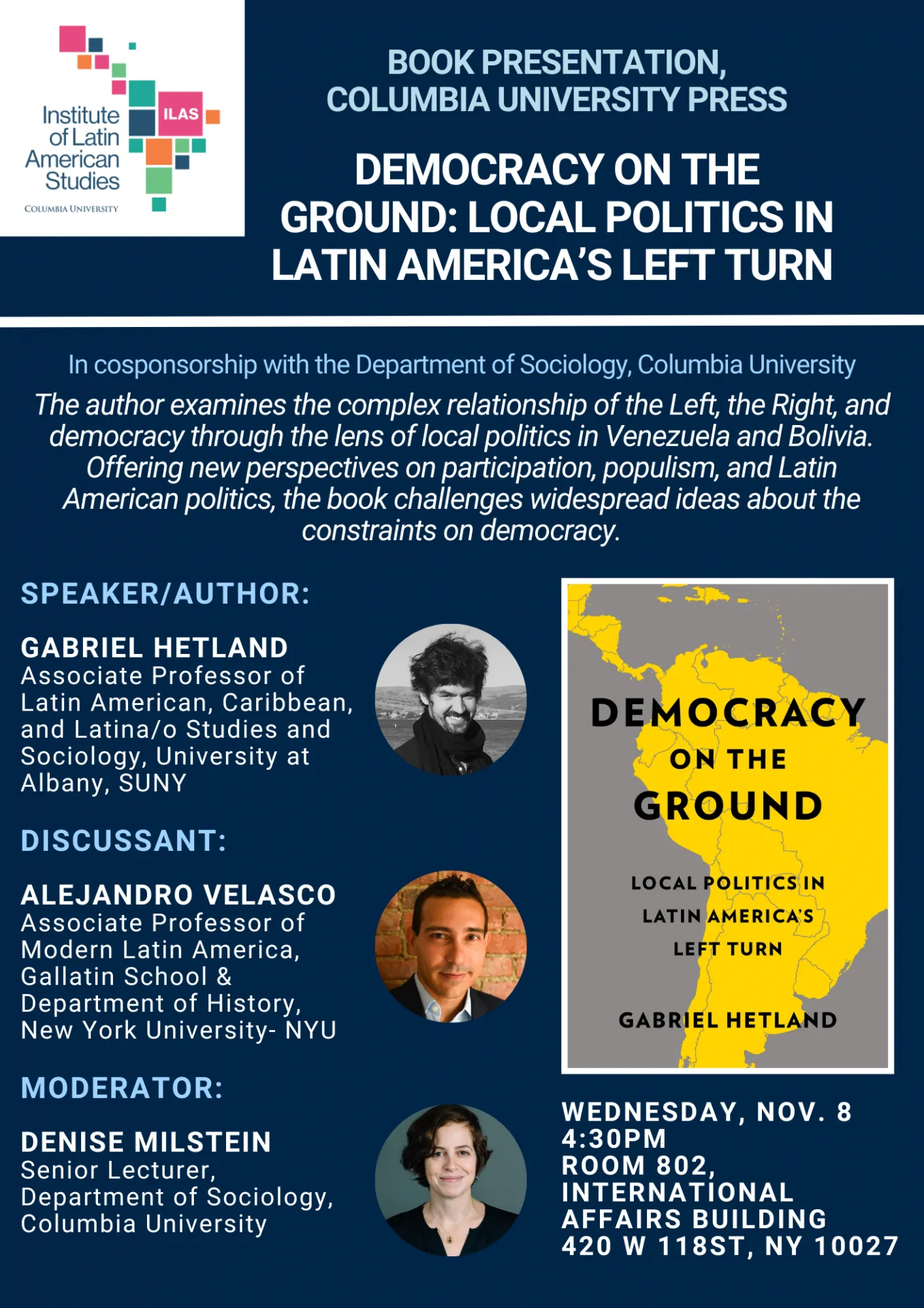 Flyer for the event