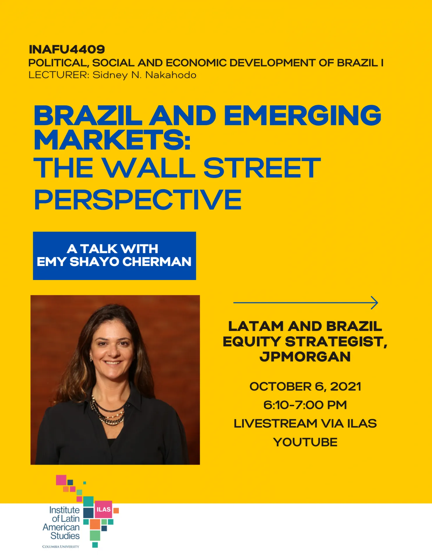 Flyer for the event