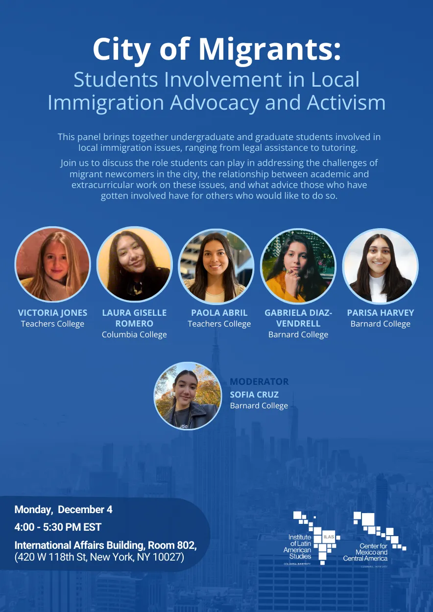 Flyer: City of Migrants