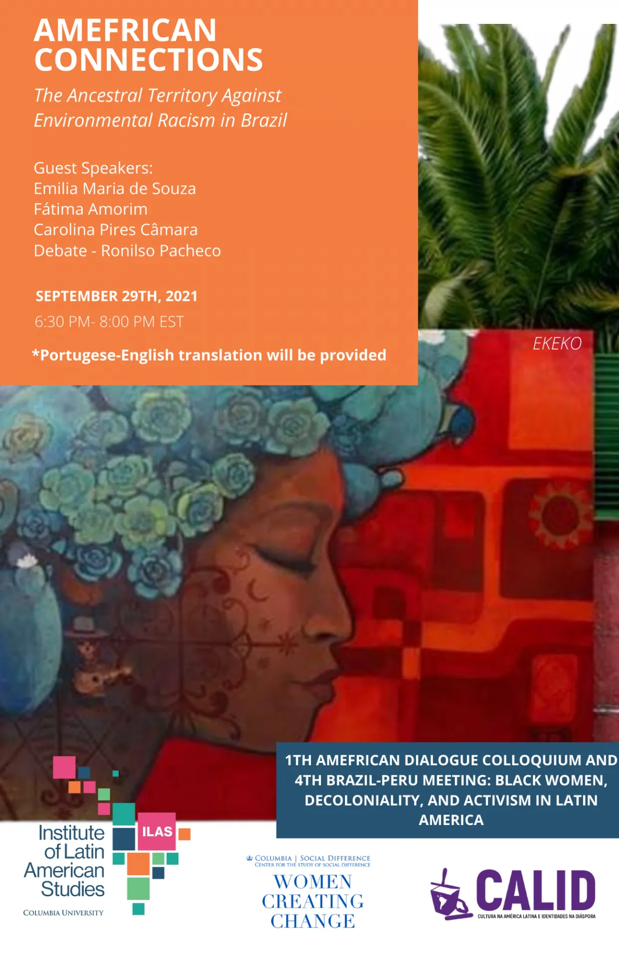 Flyer for the event