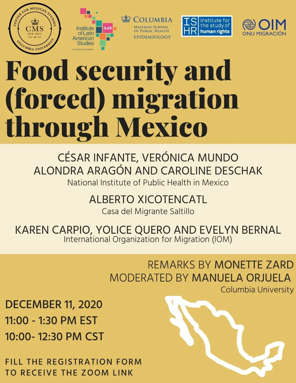 Food Security and Migration Through Mexico Event