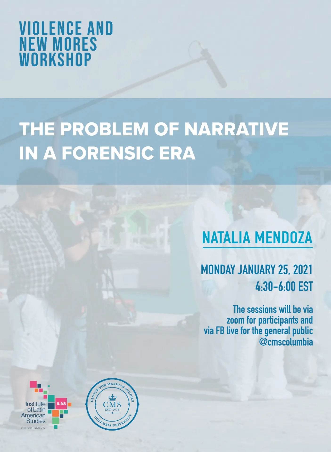 Violence and New Mores Spring 2021 Event Series