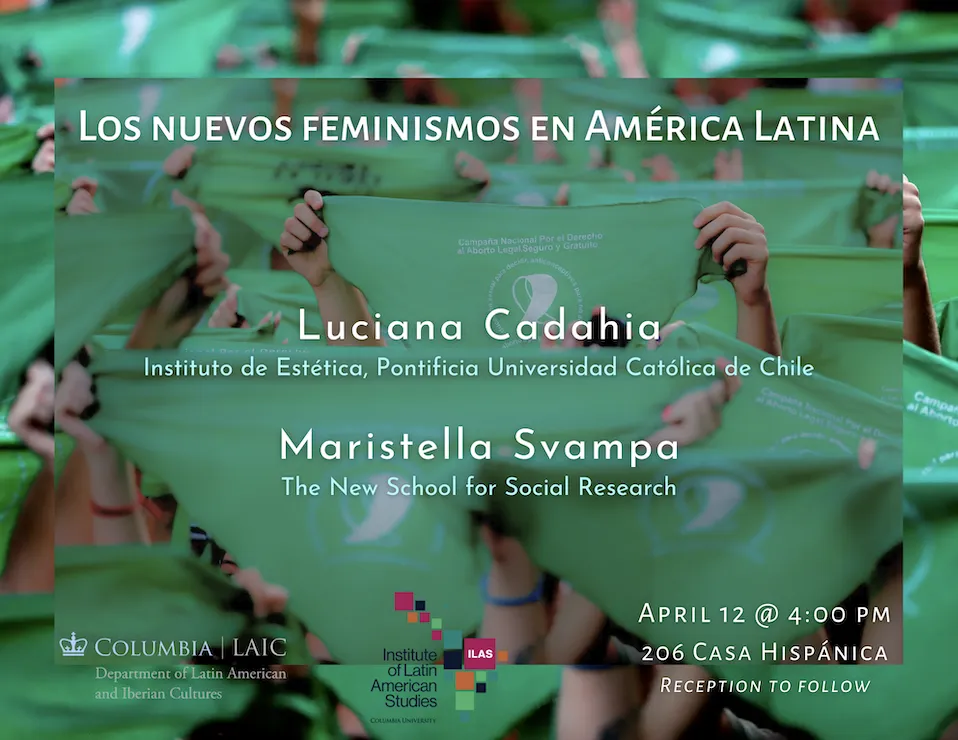 Image of women holding up green bandanas, event description listed above