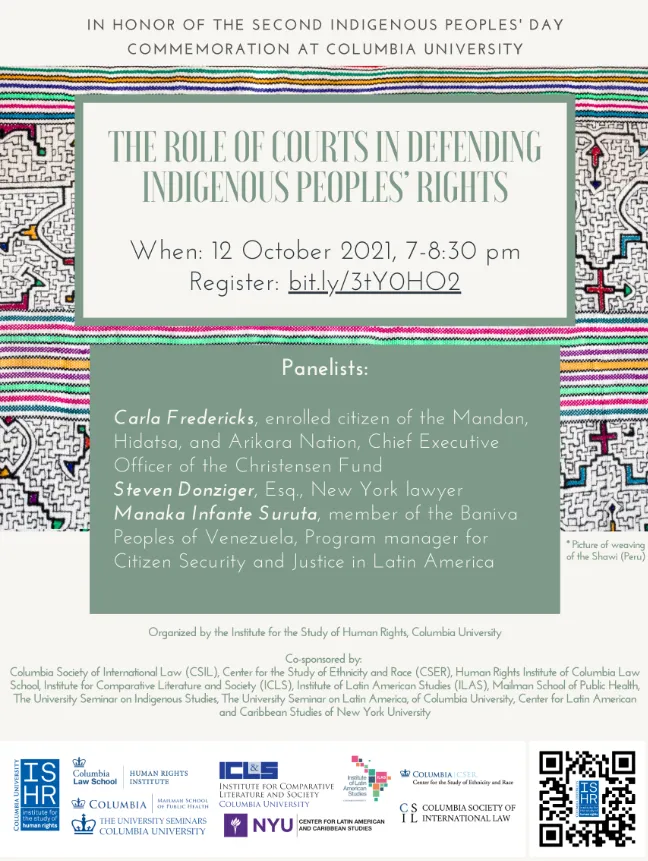 Flyer for the event