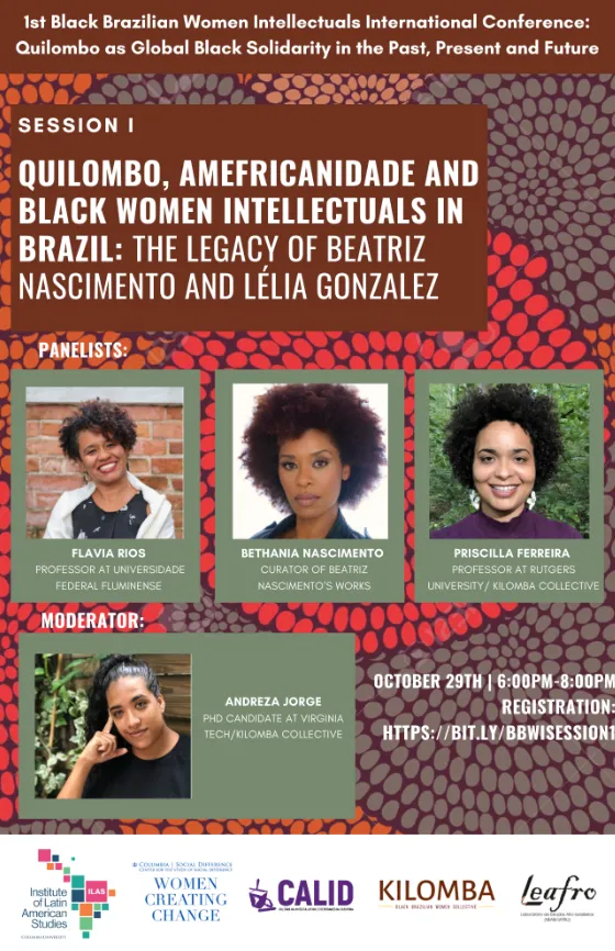 Flyer for the event