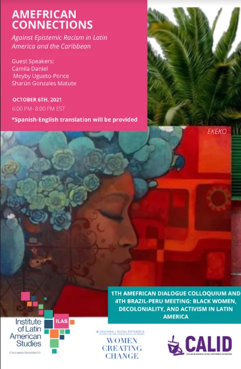 Flyer for the event