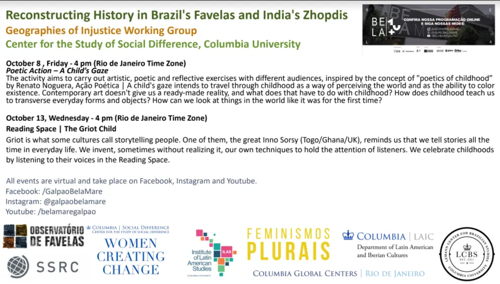 Flyer for the event