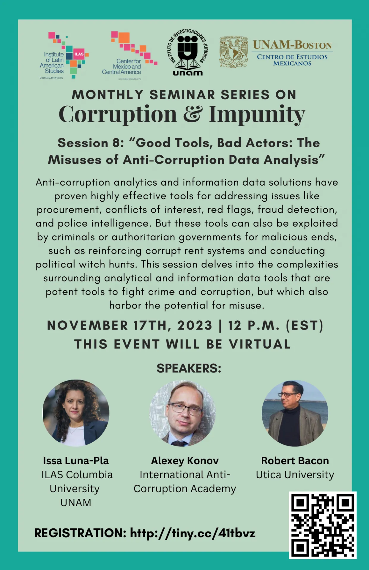 monthly seminar series on corruption & impunity session 8