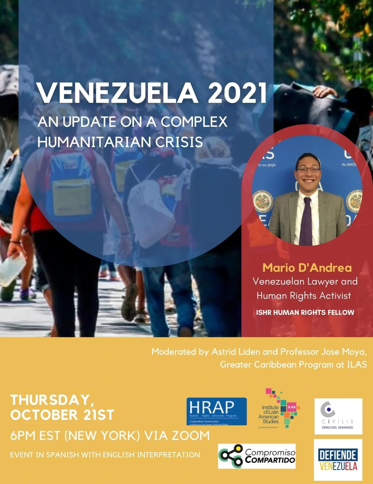 Flyer for the event