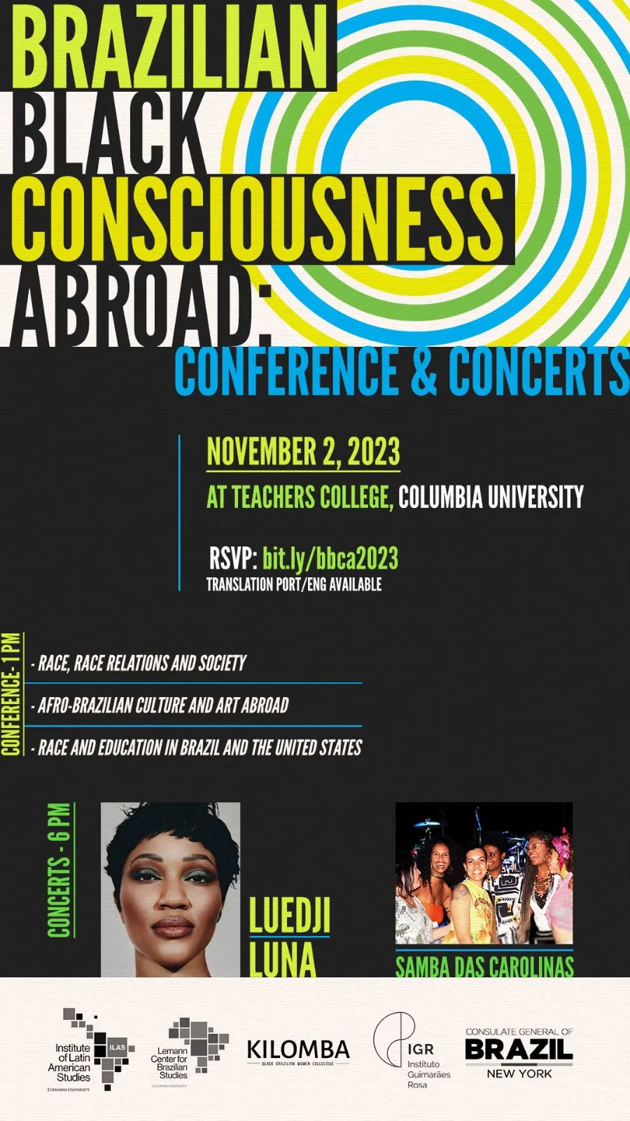 Flyer for the event