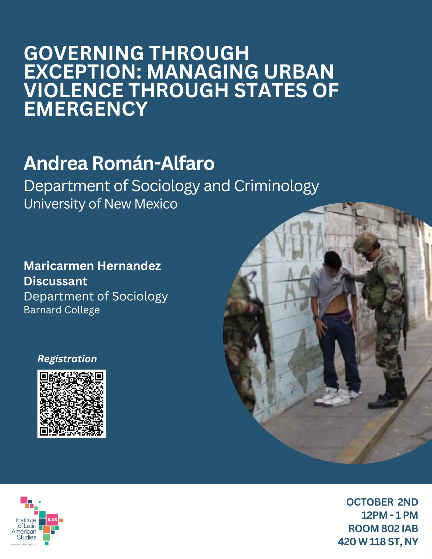Managing Urban Violence Through States of Emergency